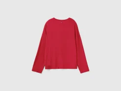 T-shirt with silk pocket
