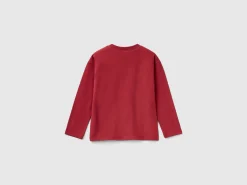 T-shirt with thick print