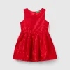 Tulle dress with sequins