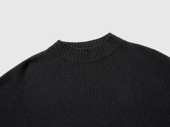 Turtleneck dress in wool blend