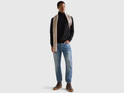 Turtleneck in lightweight cotton blend