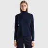 Turtleneck in pure Merino wool