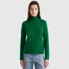 Turtleneck in pure Merino wool