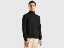 Turtleneck in pure Merino wool