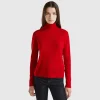 Turtleneck in pure Merino wool