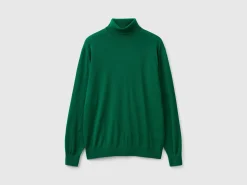 Turtleneck in pure Merino wool