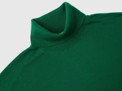 Turtleneck in pure Merino wool