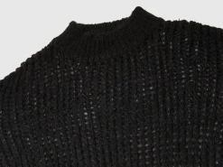 Turtleneck sweater in mohair blend