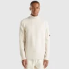 Turtleneck sweater with pocket