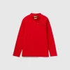 Turtleneck t-shirt with sequins