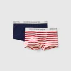 Two boxers in stretch organic cotton