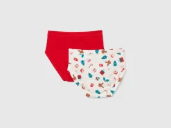 Two briefs in super stretch cotton