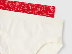 Two briefs in super stretch cotton