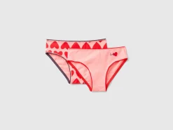Two briefs with hearts