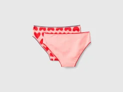 Two briefs with hearts