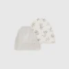 Two caps in organic cotton