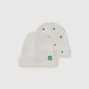 Two caps in organic cotton