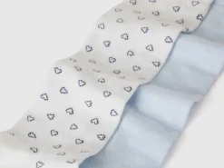 Two pairs of heart socks