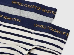Two pairs of underwear in stretch organic cotton