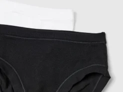 Two underwear in stretch organic cotton