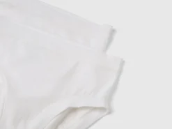 Two underwear in stretch organic cotton