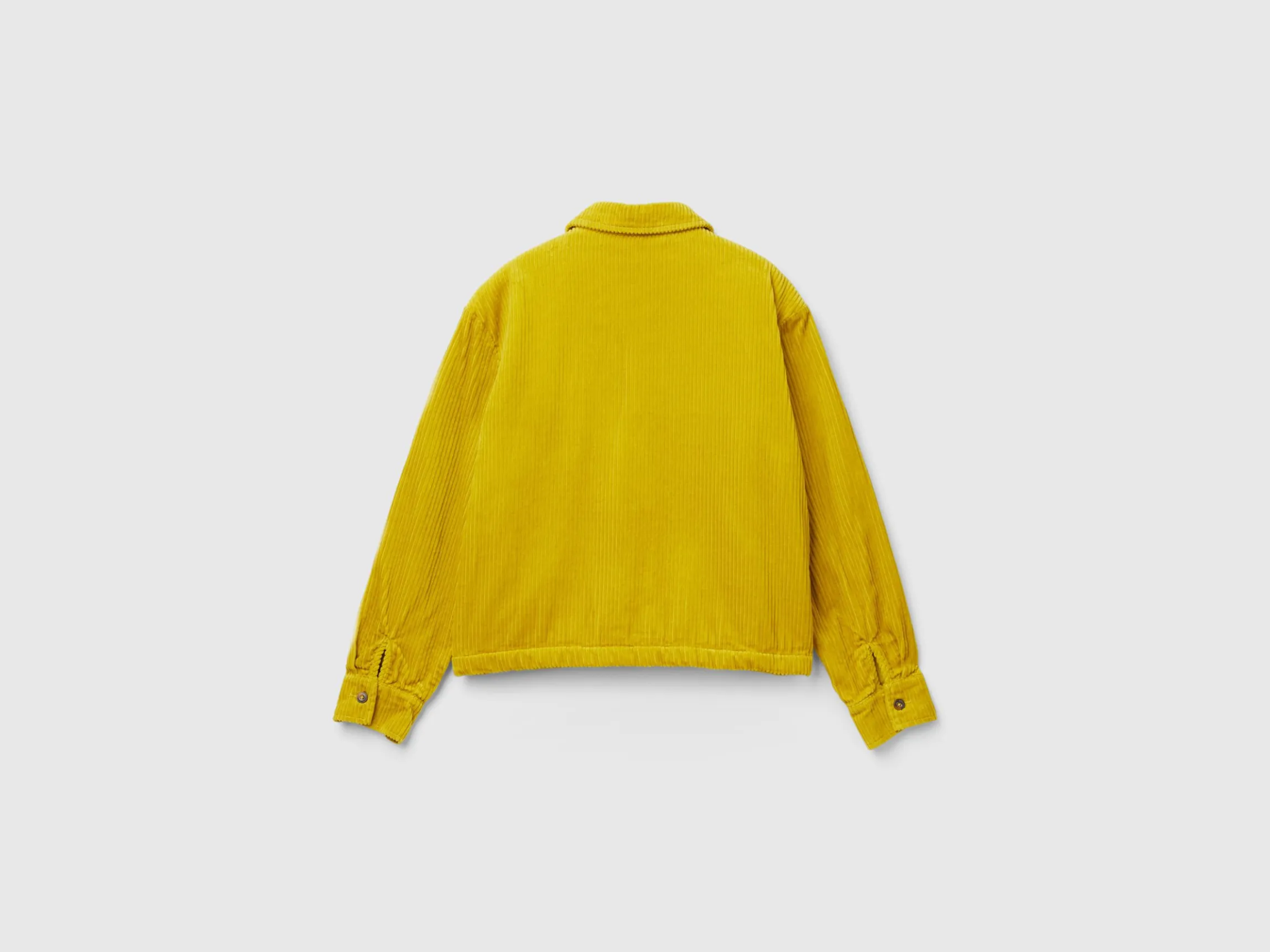 Velvet jacket with teddy lining