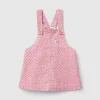 Velvet skirt overalls