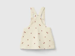 Velvet skirt overalls