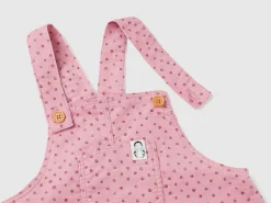 Velvet skirt overalls