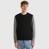 Vest in pure Merino wool