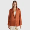 Viscose blazer