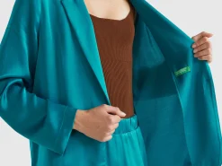 Viscose blazer