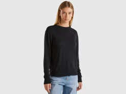 V-neck sweater in Modal® blend