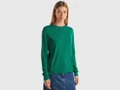 V-neck sweater in Modal® blend
