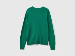 V-neck sweater in Modal® blend