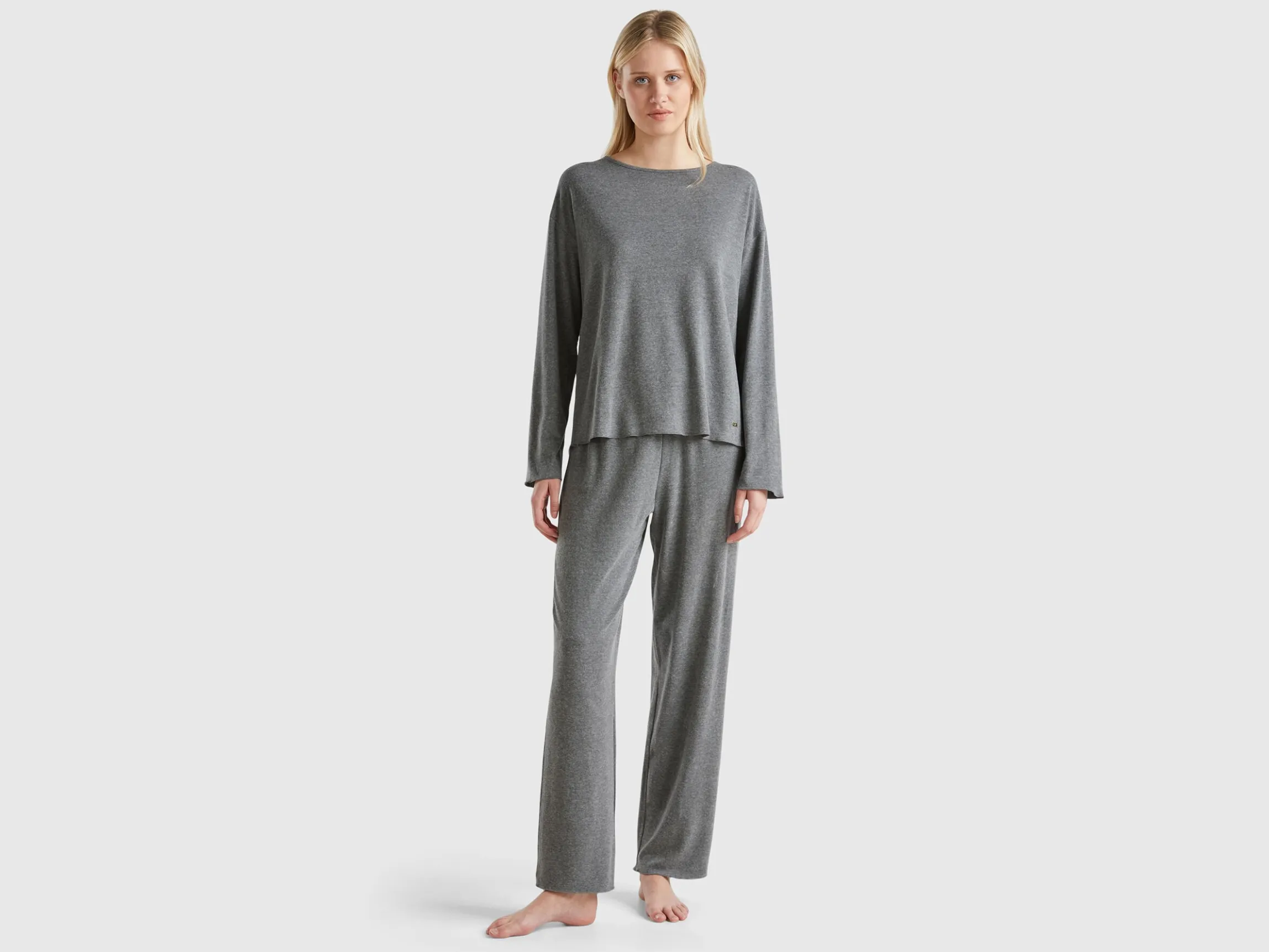 Warm stretch cotton pyjamas
