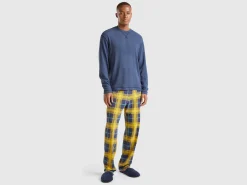 Warm stretch cotton sweater