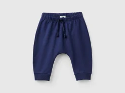 Warm sweat trousers with pocket