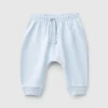 Warm sweat trousers with pocket