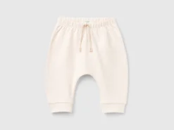 Warm sweat trousers with pocket