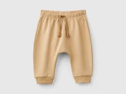 Warm sweat trousers with pocket