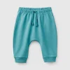 Warm sweat trousers with pocket