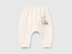 Warm sweat trousers with pocket