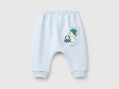 Warm sweat trousers with pocket