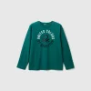 Warm t-shirt with logo print