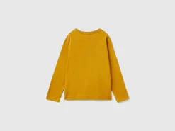 Warm t-shirt with logo print