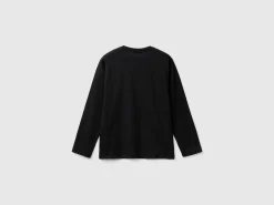 Warm t-shirt with logo print
