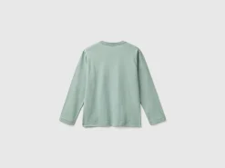 Warm t-shirt with logo print