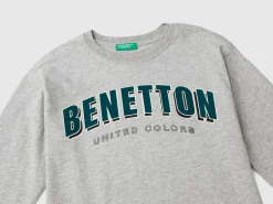 Warm t-shirt with logo print