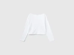 White long fiber cotton t-shirt